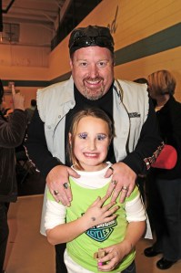 Daddy And Gracie Last Year At Sweet Treat Alley!